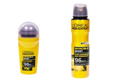 Skuteczność z L'Oreal Invicible Sport