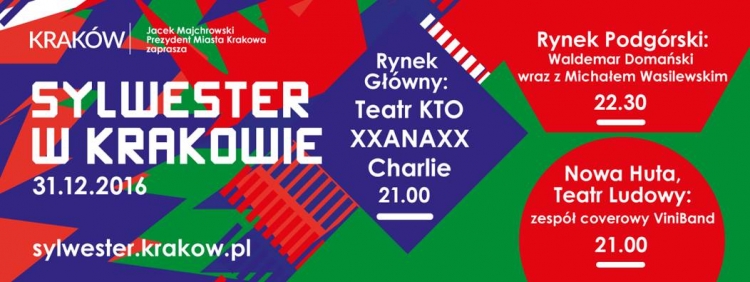 Sylwester w Krakowie 2016