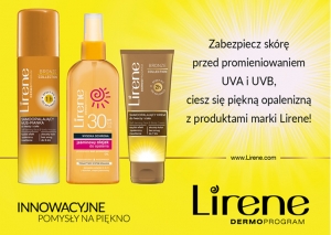 Piękna skóra latem z produktami Lirene