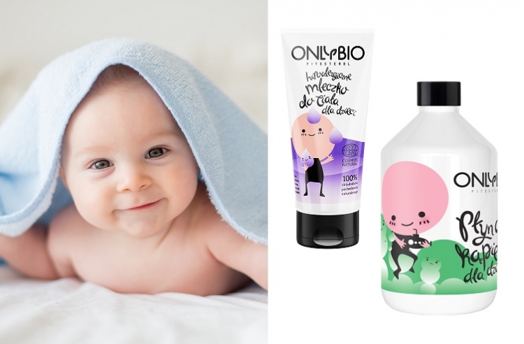 Eko pielęgnacja maluszka kosmetykami OnlyBio
