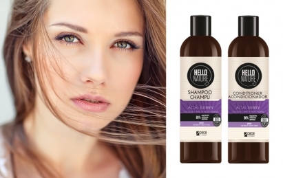 Nowość Hello Nature Açai Berry Oil Colour Care & Anti Aging