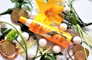 Jantar Sun bursztynowa wodoodporna emulsja do opalania dla dzieci SPF 50