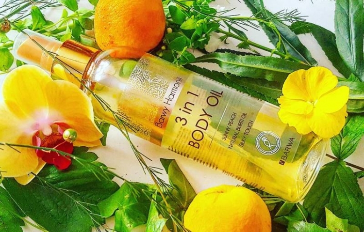 Barwa trójfazowy suchy olejek do ciała Barwy Harmonii