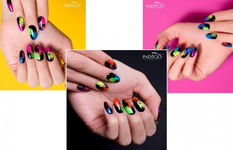 Nowość Indigo Nails Smoke Powder