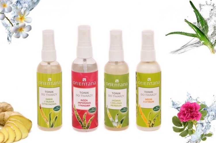 Toniki do twarzy Orientana