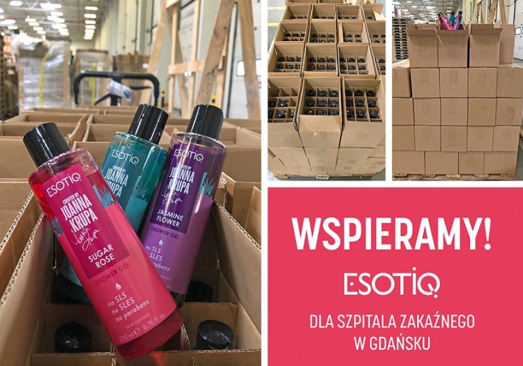 Esotiq i Henderson angażuje się  w walkę z koronawirusem