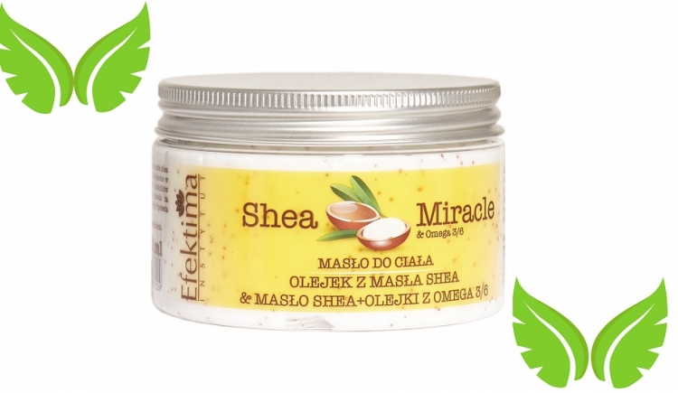 Nowość Efektima Shea Miracle masło do ciała