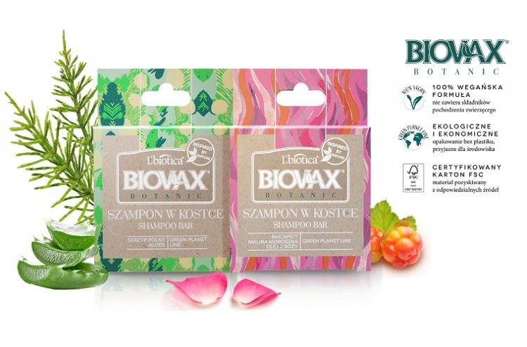 Szampony w kostce Biovax Botanic